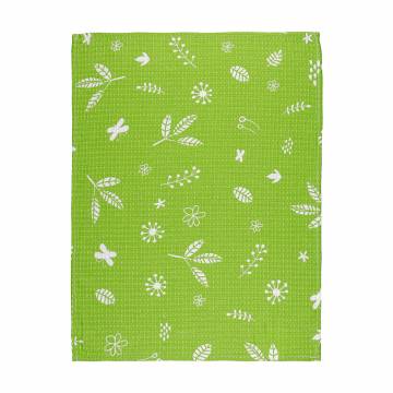 Кухонное полотенце вафельное Home Line Мадагаскар, салатовое, 45*60 см (162768) Кухонное полотенце вафельное Home Line Мадагаскар, салатовое, 45*60 см (162768)