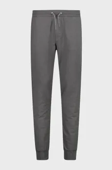 Мужские серые спортивные брюки LONG PANT STRETCH BRUSHED FLEE Серый 56 CMP 31D4337M-U817