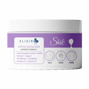 Крем для тела, лица и рук Shik Elixir Prebiotic Balance, 350 мл Крем для тела, лица и рук Shik Elixir Prebiotic Balance, 350 мл