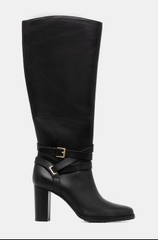 Кожаные сапоги Lauren Ralph Lauren Cllns Tl Hl