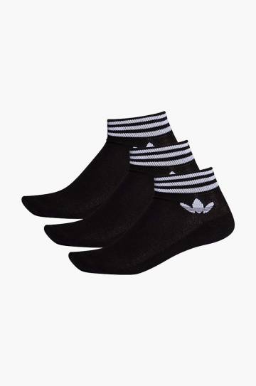 Носки adidas Originals 3 шт цвет чёрный EE1151-black Носки adidas Originals 3 шт цвет чёрный EE1151-black