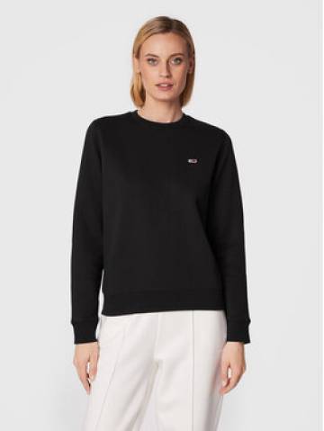 Tommy Jeans Світшот Fleece DW0DW09227 Чорний Regular Fit Tommy Jeans Світшот Fleece DW0DW09227 Чорний Regular Fit