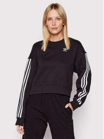 adidas Світшот adicolor Classics HC2064 Чорний Relaxed Fit adidas Світшот adicolor Classics HC2064 Чорний Relaxed Fit