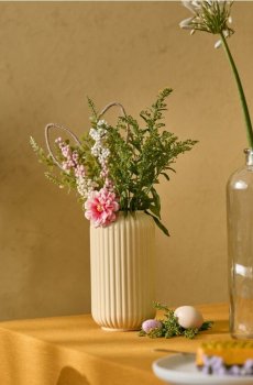 Декоративна штучна рослина - пастельний рожевий