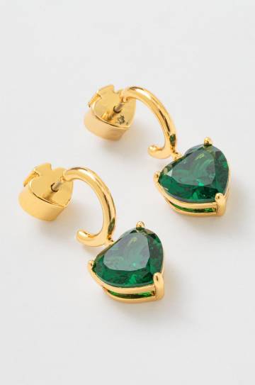 Сережки Kate Spade цвет зелёный Сережки Kate Spade цвет зелёный