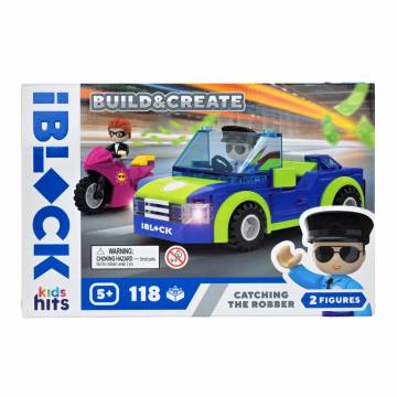 Конструктор IBLOCK Build & create Catching the robber 118 деталей (KH41/003/2) Конструктор IBLOCK Build & create Catching the robber 118 деталей (KH41/003/2)