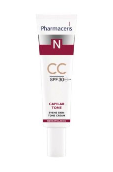 Крем для лица Pharmaceris N Capilar-tone CC Cream SPF 30 для чувствительной кожи, 40 мл