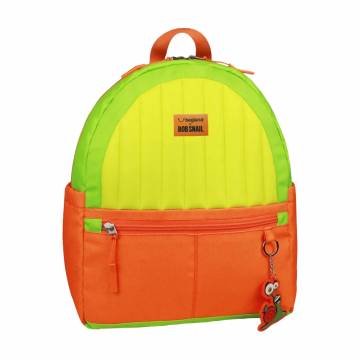 Рюкзак детский Bob Snail и Bagland, зеленый с оранжевым, от 6 до 10 лет, 36*30*13 см, 14 л Рюкзак детский Bob Snail и Bagland, зеленый с оранжевым, от 6 до 10 лет, 36*30*13 см, 14 л