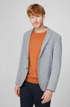 Мужской серый блейзер Серый 56 Pierre Cardin РС.-C4 42404.2056