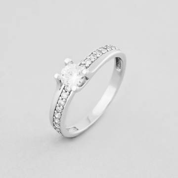 Серебряное кольцо Minimal 1916р-16 16 Серебряное кольцо Minimal 1916р-16 16