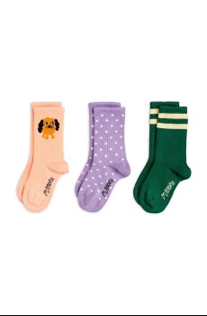 Детские носки Mini Rodini Doggies 3 шт