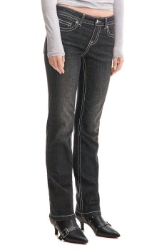 Cropp - Джинси slim з вареним ефектом - чорний