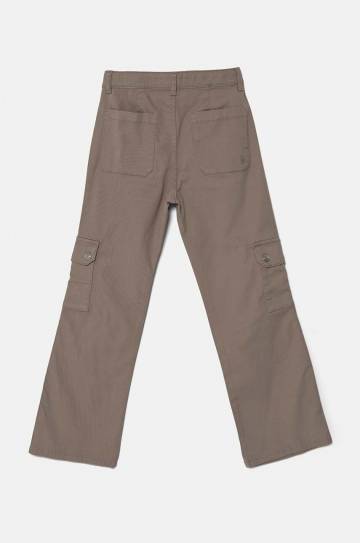 Детские брюки United Colors of Benetton цвет бежевый однотонные 46C0CE03D Детские брюки United Colors of Benetton цвет бежевый однотонные 46C0CE03D