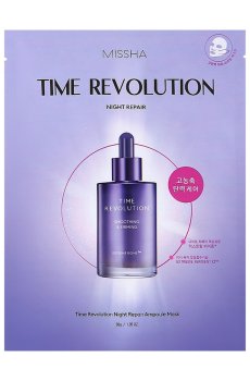 Ночная восстанавливающая ампульная маска для лица Missha Time Revolution Night Repair Ampoule Mask, 30 г