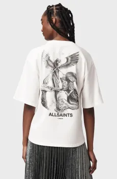 Женская белая футболка SERAPH AMELIE Белый S AllSaints W047JF