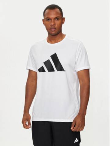 adidas Футболка Run It IN0075 Білий Regular Fit adidas Футболка Run It IN0075 Білий Regular Fit