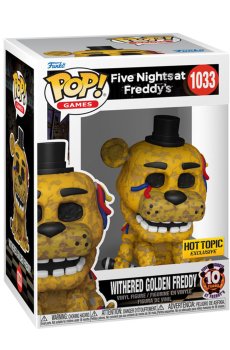 Игровая фигурка Funko Pop! 5 ночей у Фредди Сломанный золотой Фредди, от 3 лет (83091)