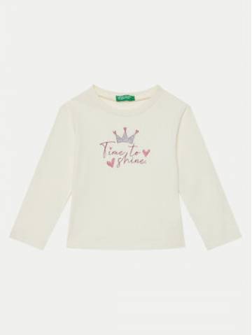 United Colors Of Benetton Блузка 3ATNG10GL Écru Regular Fit United Colors Of Benetton Блузка 3ATNG10GL Écru Regular Fit