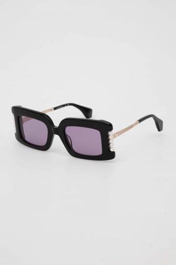 Солнцезащитные очки Vivienne Westwood женские цвет чёрный Солнцезащитные очки Vivienne Westwood женские цвет чёрный