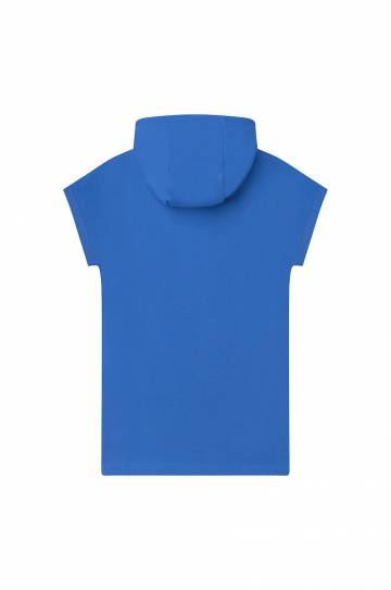 Хлопковое детское платье Michael Kors mini прямое Хлопковое детское платье Michael Kors mini прямое