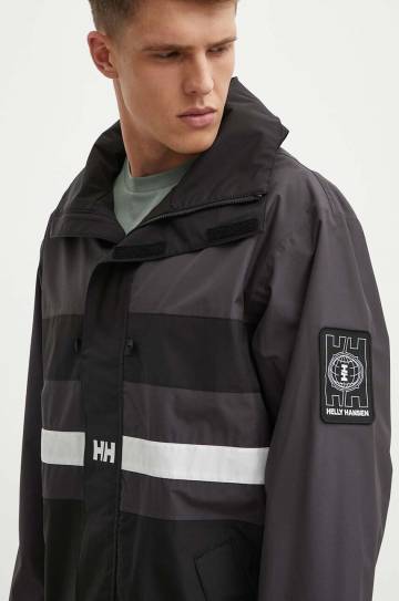 Куртка Helly Hansen цвет чёрный переходная oversize Куртка Helly Hansen цвет чёрный переходная oversize