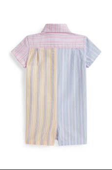 Хлопковый ромпер для младенцев Polo Ralph Lauren