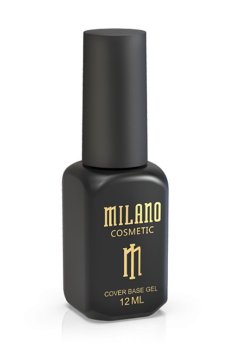 Камуфлирующая цветная база для гель-лака Milano Cosmetic Cover Base Gel 40, 12 мл