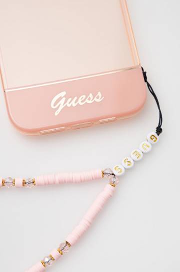 Чехол на телефон Guess Iphone 14 Pro Max 6,7" цвет розовый Чехол на телефон Guess Iphone 14 Pro Max 6,7" цвет розовый