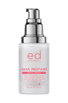 Ночной крем для лица Ed Cosmetics AHA Repair Night Cream с кислотами АНА, 30 мл