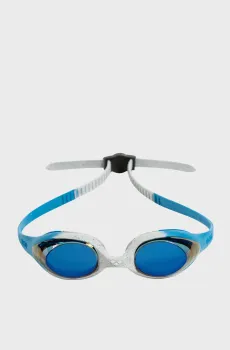 Детские голубые очки для плавания SPIDER JR MIRROR Голубой ONESIZE Arena 1E362-903