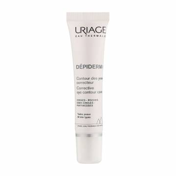 Корректирующий крем для кожи вокруг глаз Uriage Depiderm Corrective Eye Contour Care, 15 мл Корректирующий крем для кожи вокруг глаз Uriage Depiderm Corrective Eye Contour Care, 15 мл