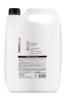 Бальзам Profi Style Basic для всех типов волос, с протеинами шелка, 5 л