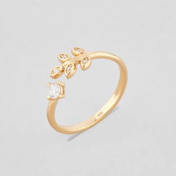 Серебряные кольца с позолотой Minimal 11241п Серебряные кольца с позолотой Minimal 11241п