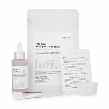 Ультрамягкий РНА пилинг для лица Luff 12% PHA Ultra Gentle Peeling с ферментами ананаса, 50 мл Ультрамягкий РНА пилинг для лица Luff 12% PHA Ultra Gentle Peeling с ферментами ананаса, 50 мл