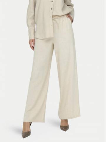 JDY Штани з тканини Say 15318361 Бежевий Loose Fit JDY Штани з тканини Say 15318361 Бежевий Loose Fit