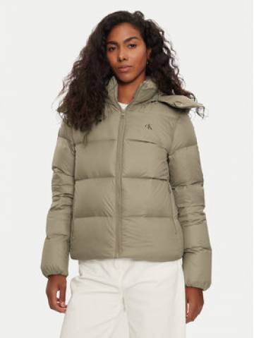 Calvin Klein Jeans Пуховик J20J223571 Бежевий Regular Fit Calvin Klein Jeans Пуховик J20J223571 Бежевий Regular Fit