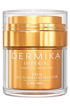 Мультиреконструкционный ночной крем для лица Dermika Imperial, 50 мл