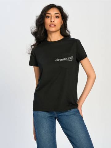 Футболка з коротким рукавом - чорний Футболка з коротким рукавом - чорний