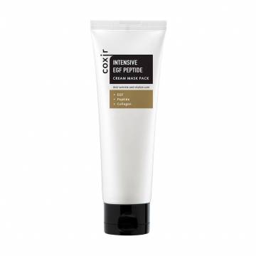 Антивозрастная крем-маска для лица Coxir Intensive EGF Peptide Cream Mask Pack с пептидами и EGF, 80 мл Антивозрастная крем-маска для лица Coxir Intensive EGF Peptide Cream Mask Pack с пептидами и EGF, 80 мл