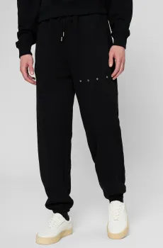 Мужские черные спортивные брюки Черный M HUGO 50553357;001