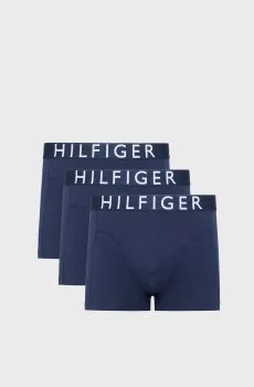 Мужские темно-синие боксеры (3 шт) Синий XL Tommy Hilfiger UM0UM03885