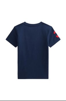 Детская хлопковая футболка Polo Ralph Lauren