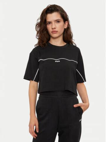 Fila Футболка Loobu FAW0908 Чорний Regular Fit Fila Футболка Loobu FAW0908 Чорний Regular Fit