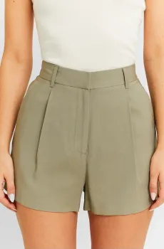 Женские оливковые шорты Оливковый 40 Tally Weijl SSHVIKINNA3