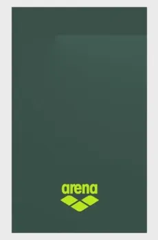 Темно-зеленое полотенце MICROFIBER TOWEL Зеленый ONESIZE Arena 009051-660