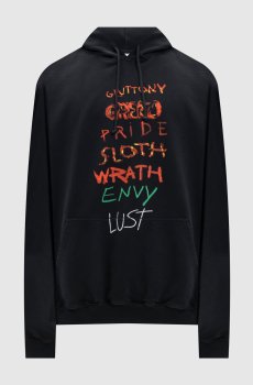 Черное худи 7 Sins