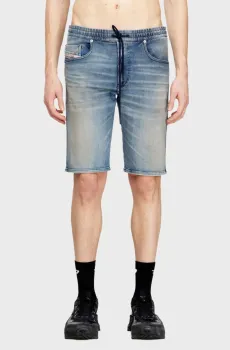 Мужские голубые джинсовые шорты 2033 D-KROOLEY Голубой 36 Diesel A12717 09N63
