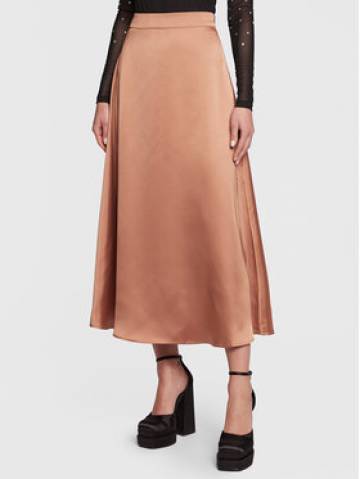 Notes Du Nord Спідниця-міді Frances 12914 Коричневий Regular Fit