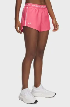 Женские розовые шорты Tech Play Up Shorts Розовый L Under Armour 1389882-672
