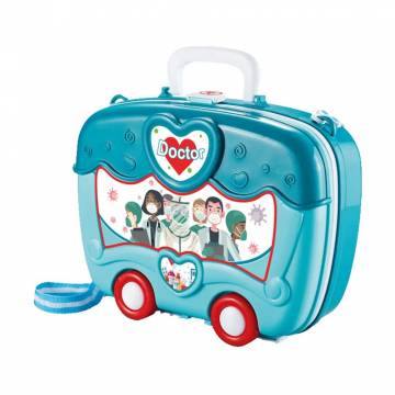 Детский игровой врачебный набор YG Toys в чемодане, от 3 лет, 29.5*11*23 см (009-019A) Детский игровой врачебный набор YG Toys в чемодане, от 3 лет, 29.5*11*23 см (009-019A)